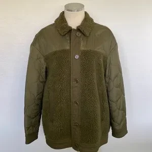 Madewell Jackets Coats Madewell Womens Hybrid Sherpa Jacket